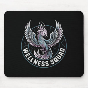 Kawaii Wellness Squad Recovery Squad Sobriety Ot S Mouse Mat