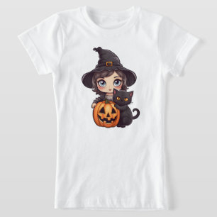 Kawaii Witch Girl T-Shirt