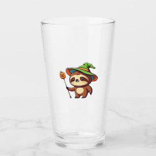 kawaii witch sloth Classic T-Shirt Glass