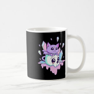 Kawaii Witchy Cat Cute Pastel Goth Creepy Cats Sku Coffee Mug