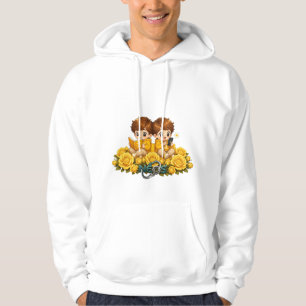 Kawaii Zodiac Neos Gemini Hoodie