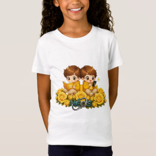 Kawaii Zodiac Neos Gemini T-Shirt