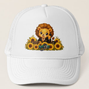 Kawaii Zodiac Neos Leo Trucker Hat