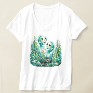 Kawaii Zodiac Neos Pisces T-Shirt