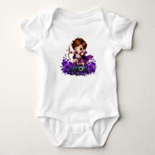 Kawaii Zodiac Neos Sagittarius Baby Bodysuit