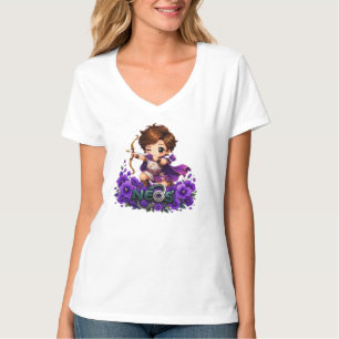 Kawaii Zodiac Neos Sagittarius T-Shirt