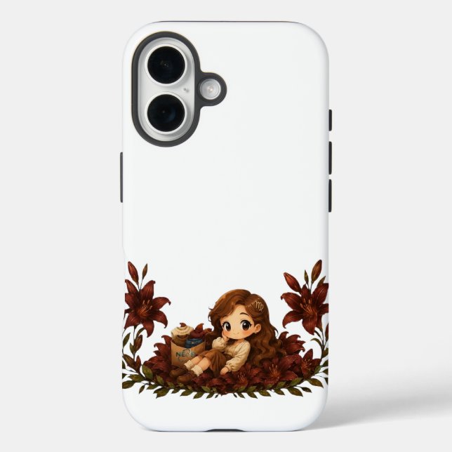 Kawaii Zodiac Neos Virgo Case-Mate iPhone Case (Back)