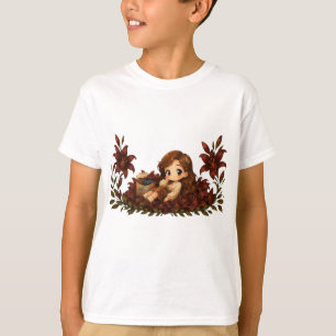 Kawaii Zodiac Neos Virgo T-Shirt