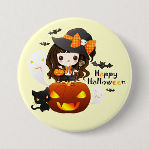 Kawaiii Halloween 7.5 Cm Round Badge