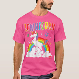KawaiiRainbow Unicorn Jew Jewnicorn Menorah 'Happy T-Shirt