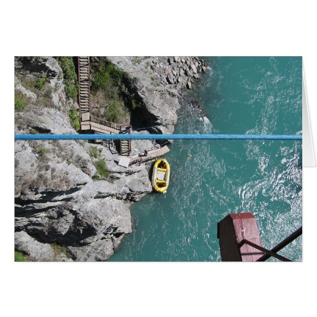 Kawarau Bridge Bungy POV, Queenstown, New Zealand (Front Horizontal)