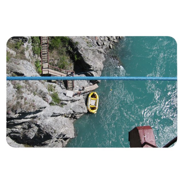 Kawarau Bridge Bungy POV, Queenstown, New Zealand Magnet (Horizontal)