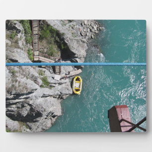 Kawarau Bridge Bungy POV, Queenstown, New Zealand Plaque