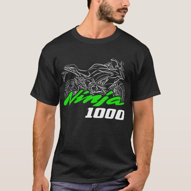 Kawasaki Ninja 1000 2017-2019 T-Shirt (Front)