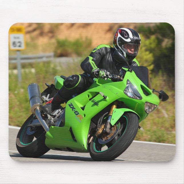 KAWASAKI ZX6R MOUSE MAT (Front)