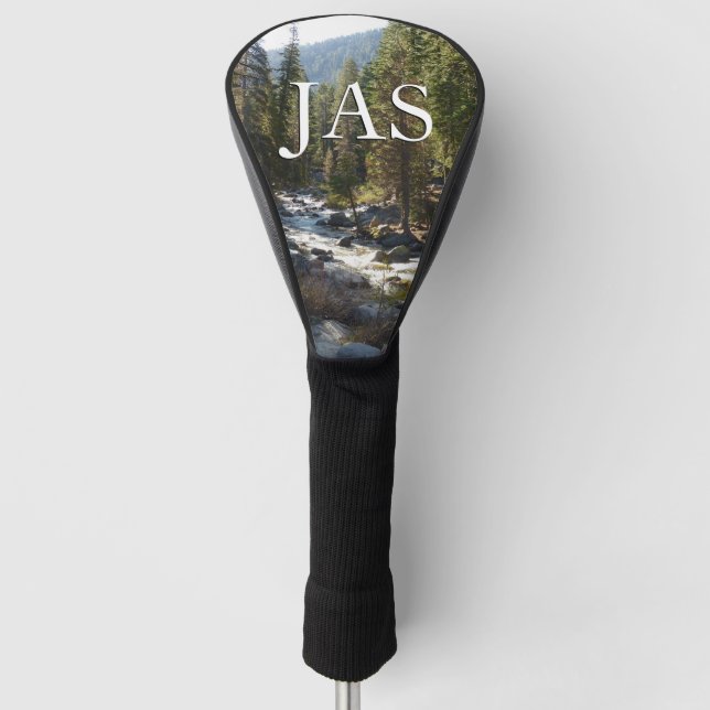 Kaweah River in Sequoia National Park Golf Head Cover (Front)