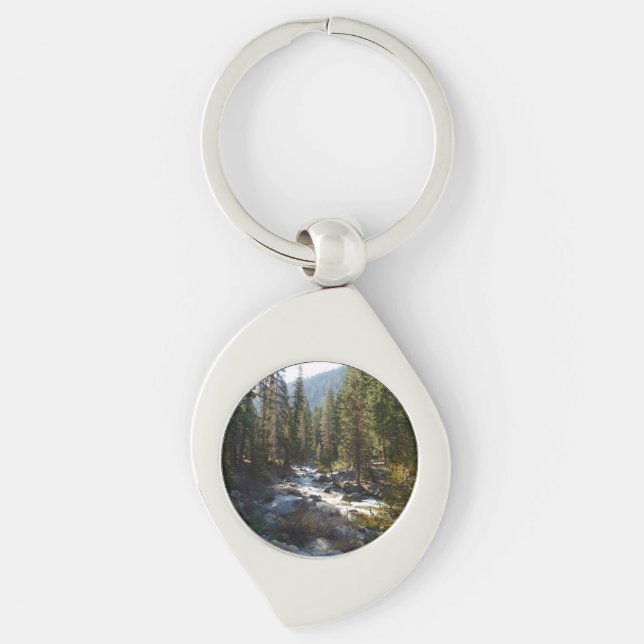 Kaweah River in Sequoia National Park Key Ring (Front)