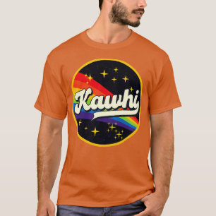 Kawhi Rainbow In Space Vintage Style T-Shirt