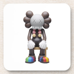 KAWS at Rest Beverage Coaster - Stylish Printed