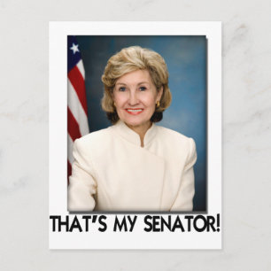 Kay Bailey Hutchison, That's My Senator! Postcard