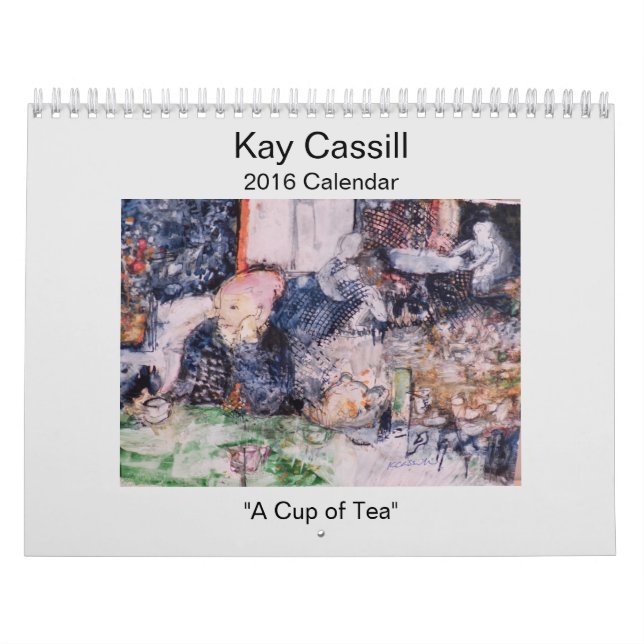Kay Cassill 2016 Calendar (Cover)