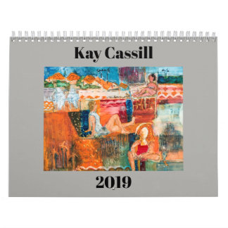 Kay Cassill 2019 Calendar - Cote D'Azur Series