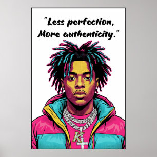 Kay Flock Poster – Less Perfection