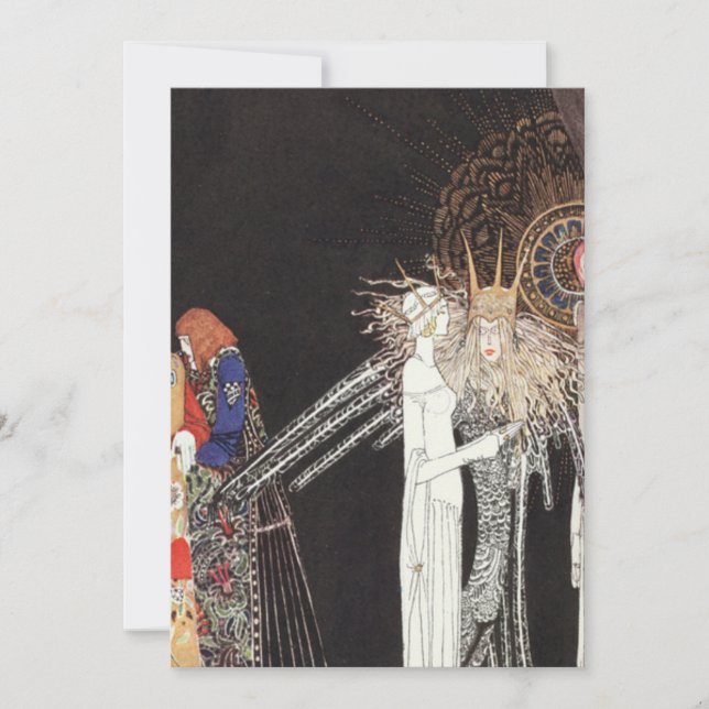 Kay Nielsen In East Of The Sun And West Of Moon Invitation (Front)