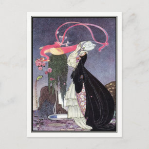 Kay Nielsen - In Powder and Crinoline Postcard