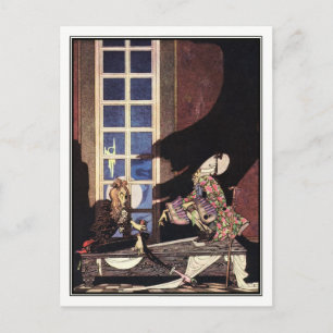 Kay Nielsen - In Powder and Crinoline Postcard