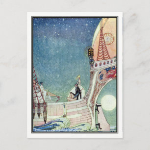 Kay Nielsen - In Powder and Crinoline Postcard