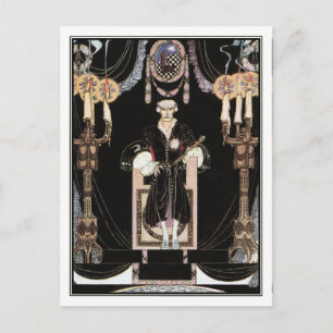 Kay Nielsen - In Powder and Crinoline Postcard