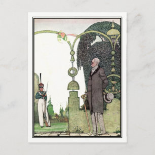 Kay Nielsen - In Powder and Crinoline Postcard