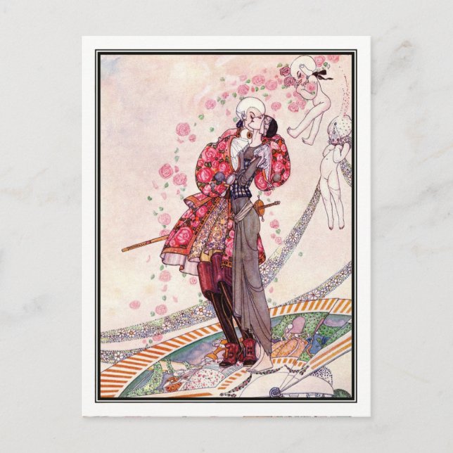 Kay Nielsen - In Powder and Crinoline Postcard (Front)