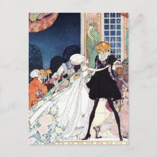 Kay Nielsen - In Powder and Crinoline  Postcard