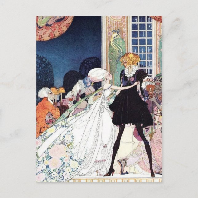 Kay Nielsen - In Powder and Crinoline  Postcard (Front)