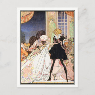 Kay Nielsen - In Powder and Crinoline Postcard