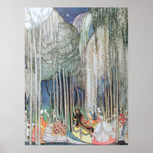 Kay Nielsen Of The Twelve Dancing Princesses Poster