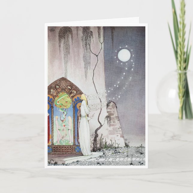 Kay Nielsen Pop! Out Flew The Moon Card (Front)