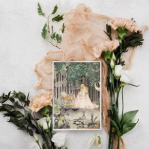 Kay Nielsen The Image in Fairy Lake Thank You Card