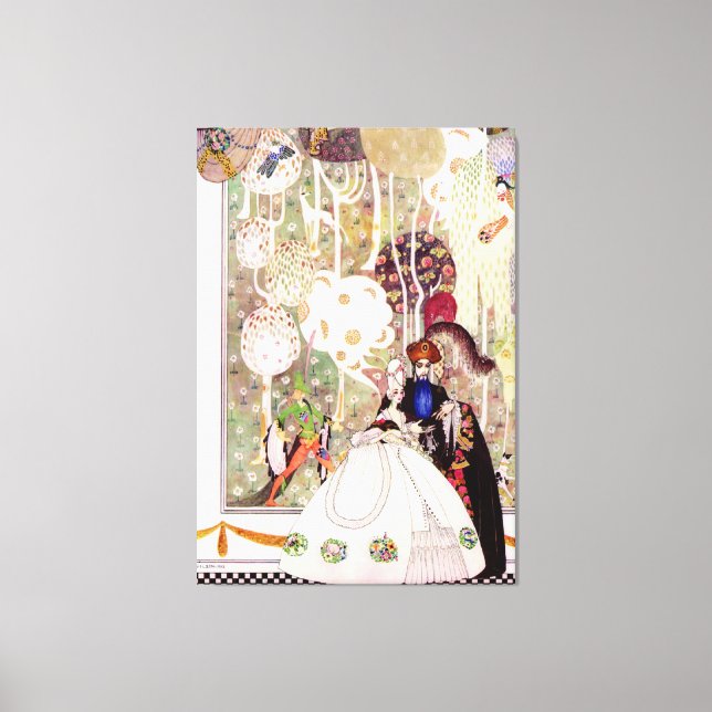 Kay Nielsen's Bluebeard Canvas Print (Front)