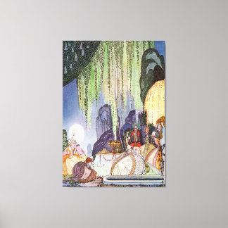 Kay Nielsen's Cinderella at the Ball Canvas Print