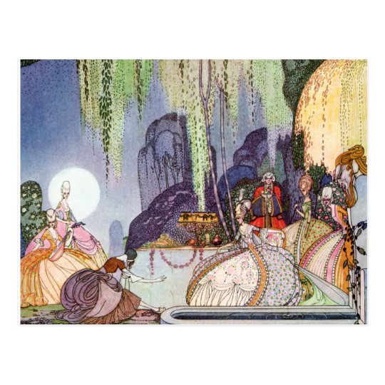 Kay Nielsen's Cinderella at the Ball Postcard