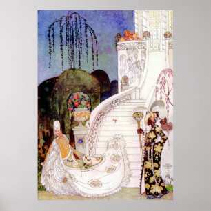 Kay Nielsen's Cinderella Leaving the Ball Poster