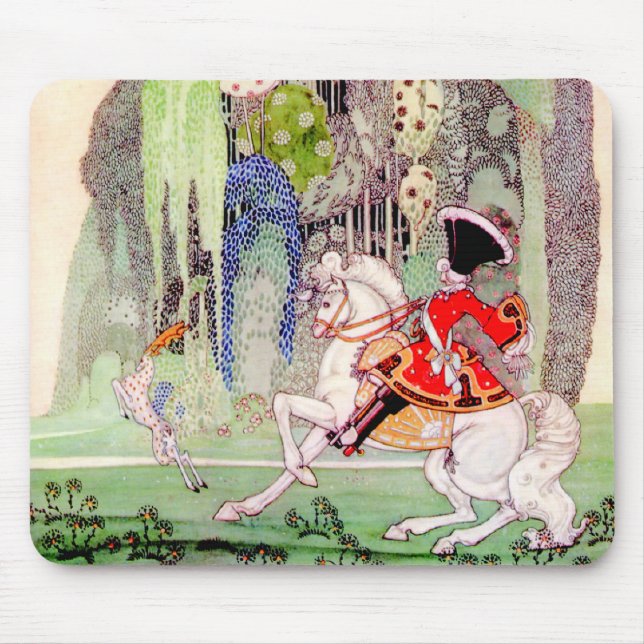 Kay Nielsen's Fairy Tale Prince Charming Mouse Mat (Front)