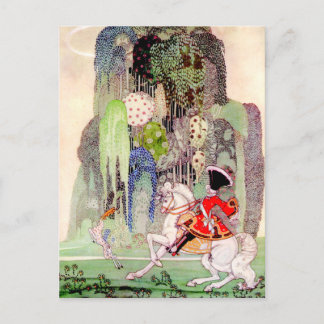 Kay Nielsen's Prince Charming from Sleeping Beauty Postcard