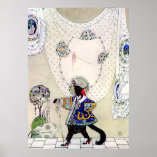 Kay Nielsen's Puss in Boots Poster