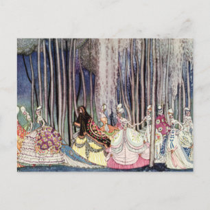 Kay Nielsen's Twelve Dancing Princesses Postcard