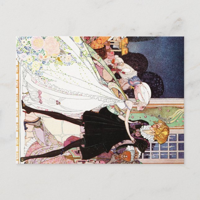Kay Nielsen's Twelve Dancing Princesses Postcard (Front)