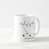 Kay peptide name mug (Front Right)